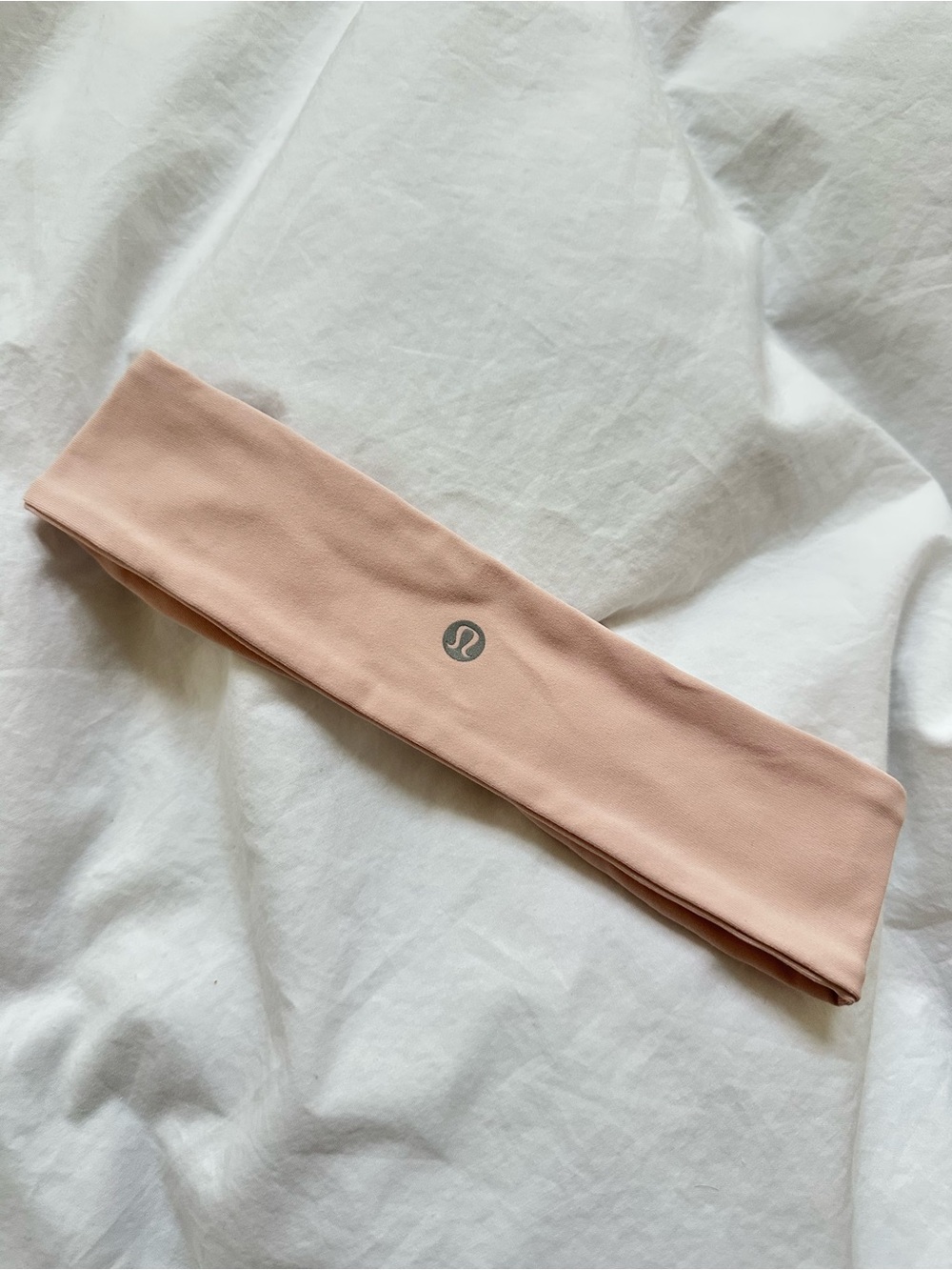 lululemon athletica blush pink headband